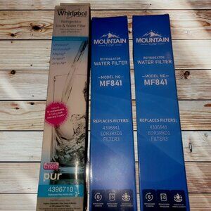 Lot of 3 - Refrigerator Water Filters - Fits Whirlpool PUR 4396710